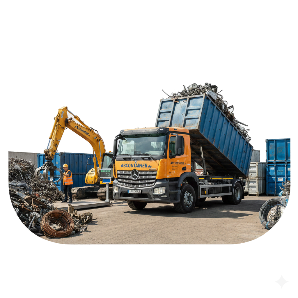 ABContainer Schrotthandel und Metallannahme Frankfurt